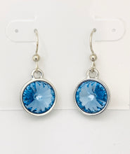 Load image into Gallery viewer, Swarovski Crystal Rivoli Dangle Earrings - Lively Accents
