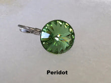 Load image into Gallery viewer, Swarovski Crystal Rivoli Leverback Earrings - Lively Accents