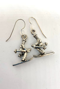 Downhill Skier Earrings - Lively Accents