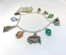 Load image into Gallery viewer, Camping Charm Bracelet - Lively Accents
