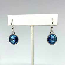 Load image into Gallery viewer, Birthstone Swarovski Rivoli Dangle Earrings - Lively Accents