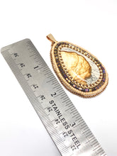 Load image into Gallery viewer, Picture Jasper Bead Embroidered Pendant - Lively Accents