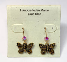 Load image into Gallery viewer, Butterfly Earrings - Lively Accents