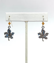 Load image into Gallery viewer, Maple Leaf Earrings - Lively Accents