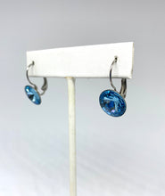 Load image into Gallery viewer, Birthstone Swarovski Large Leverback Earrings - Lively Accents
