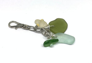 Sea Glass Purse Charms - Lively Accents
