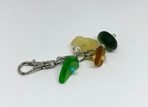 Sea Glass Purse Charms - Lively Accents
