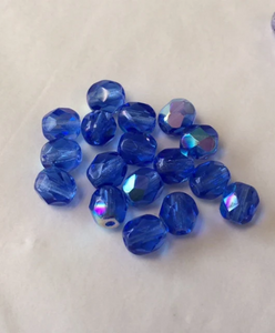 dark blue beads