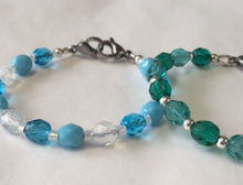 Load image into Gallery viewer, medical alert bracelet in blues