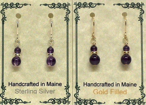 Gemstone Drop Earrings - Lively Accents