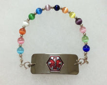 Load image into Gallery viewer, Interchangeable replacement bracelet medical alert - Lively Accents