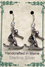 Load image into Gallery viewer, Snowboarder Earrings - Lively Accents