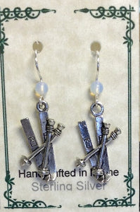 Ski and Pole Earrings - Lively Accents