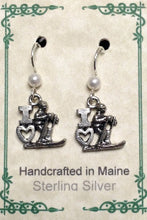 Load image into Gallery viewer, I love Skiing Earrings - Lively Accents