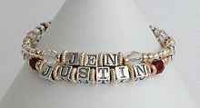 Load image into Gallery viewer, Mother&#39;s/Name Bracelets - Double Strand - Lively Accents