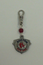 Load image into Gallery viewer, Red Sox or Patriots Zipper Pull/Purse Charm - Lively Accents