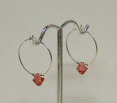 Swarovski Crystal Hoops - Lively Accents