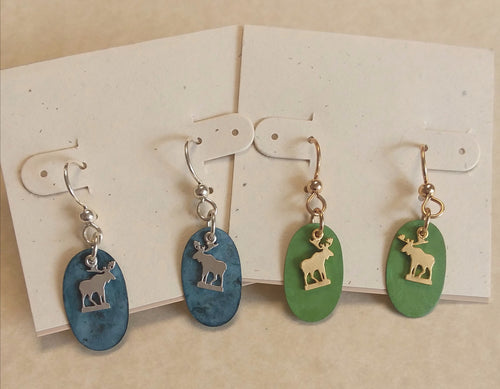 Mini Moose earrings - Lively Accents