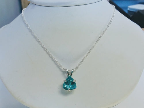 Paraiba Apatite pendant - Lively Accents