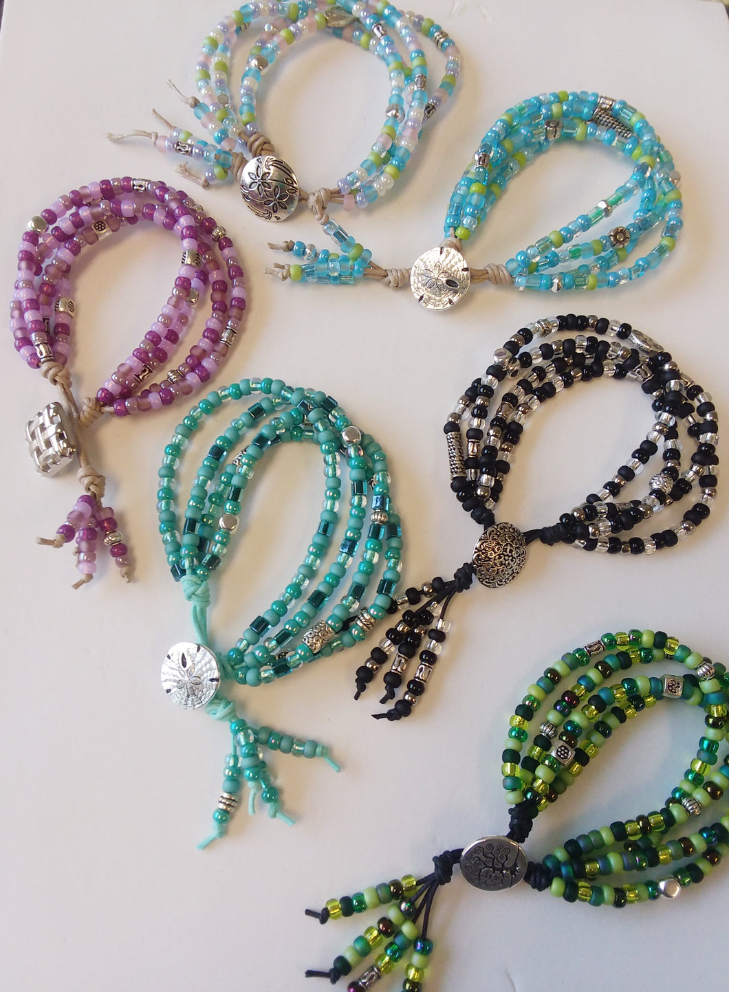 Boho Multi Strand bracelets - Lively Accents