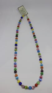 Multi Colored Fiber Optic Necklace - Lively Accents