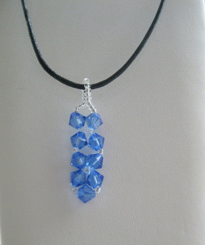 Woven Swarovski Pendant - Lively Accents