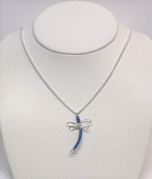 Sterling Silver Wire Dragonfly - Lively Accents