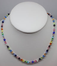 Load image into Gallery viewer, Multi Colored Fiber Optic Necklace - Lively Accents