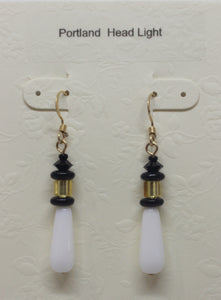 Maine Lighthouse Earrings - Lively Accents