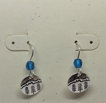 Load image into Gallery viewer, Mountain and trees earrings - Lively Accents