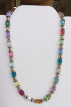 Load image into Gallery viewer, Swarovski Crystal Large Cube Necklace - Lively Accents
