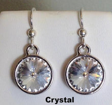 Load image into Gallery viewer, Swarovski Crystal Rivoli Dangle Earrings - Lively Accents