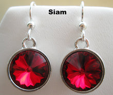 Load image into Gallery viewer, Swarovski Crystal Rivoli Dangle Earrings - Lively Accents