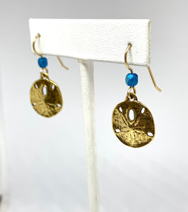 Sand Dollar Earrings - Lively Accents