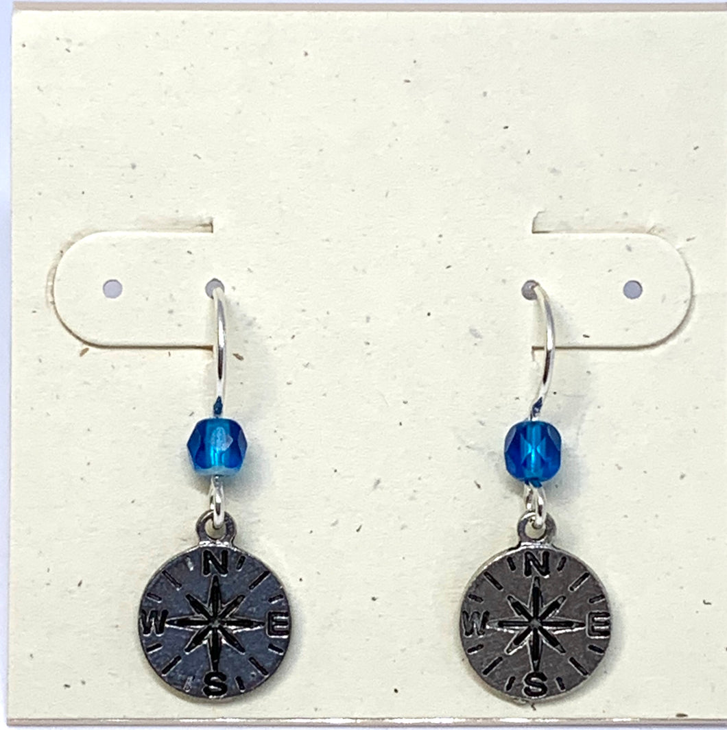 Compass Earrings - Lively Accents
