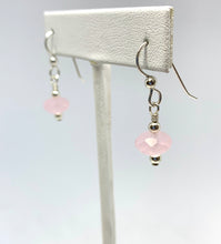 Load image into Gallery viewer, Maine Rose Quartz Earrings - Lively Accents