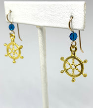 Load image into Gallery viewer, Captain&#39;s Wheel Earrings - Lively Accents