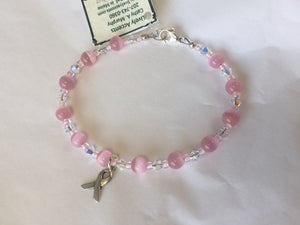 Breast Cancer Bracelet - Lively Accents