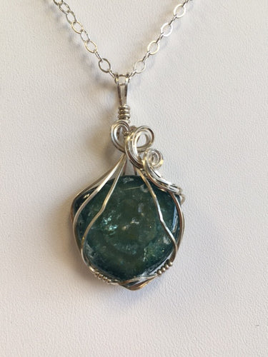Large Indigo Maine Tourmaline Pendant - Lively Accents