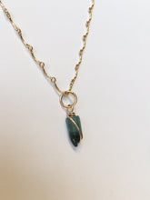 Load image into Gallery viewer, Petite Blue Maine Tourmaline Pendant - Lively Accents