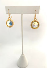Load image into Gallery viewer, Swarovski Crystal Rivoli Gold Dangle - Lively Accents