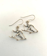 Load image into Gallery viewer, Cross Country Skier Earrings - Lively Accents
