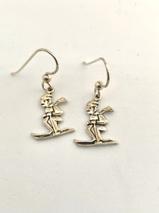 Kid Skier Earrings - Lively Accents