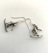 Load image into Gallery viewer, Snowboarder Earrings - Lively Accents