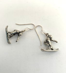 Snowboarder Earrings - Lively Accents