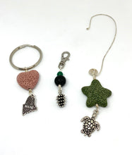 Load image into Gallery viewer, Diffuser ornament/aromatherapy air freshener, key rings, purse charms - Lively Accents