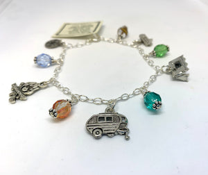 Camping Charm Bracelet - Lively Accents