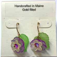 Load image into Gallery viewer, Lucite Flower Earrings - Lively Accents