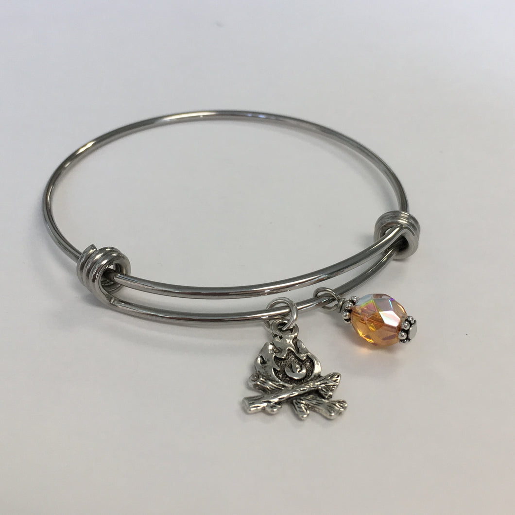 Campfire Expandable Bangle - Lively Accents