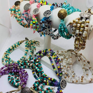 Boho Multi Strand bracelets - Lively Accents